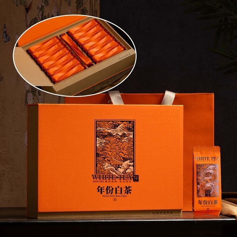 散茶白茶岩茶铁观音肉桂摆泡长泡袋20泡30泡装礼品盒包装